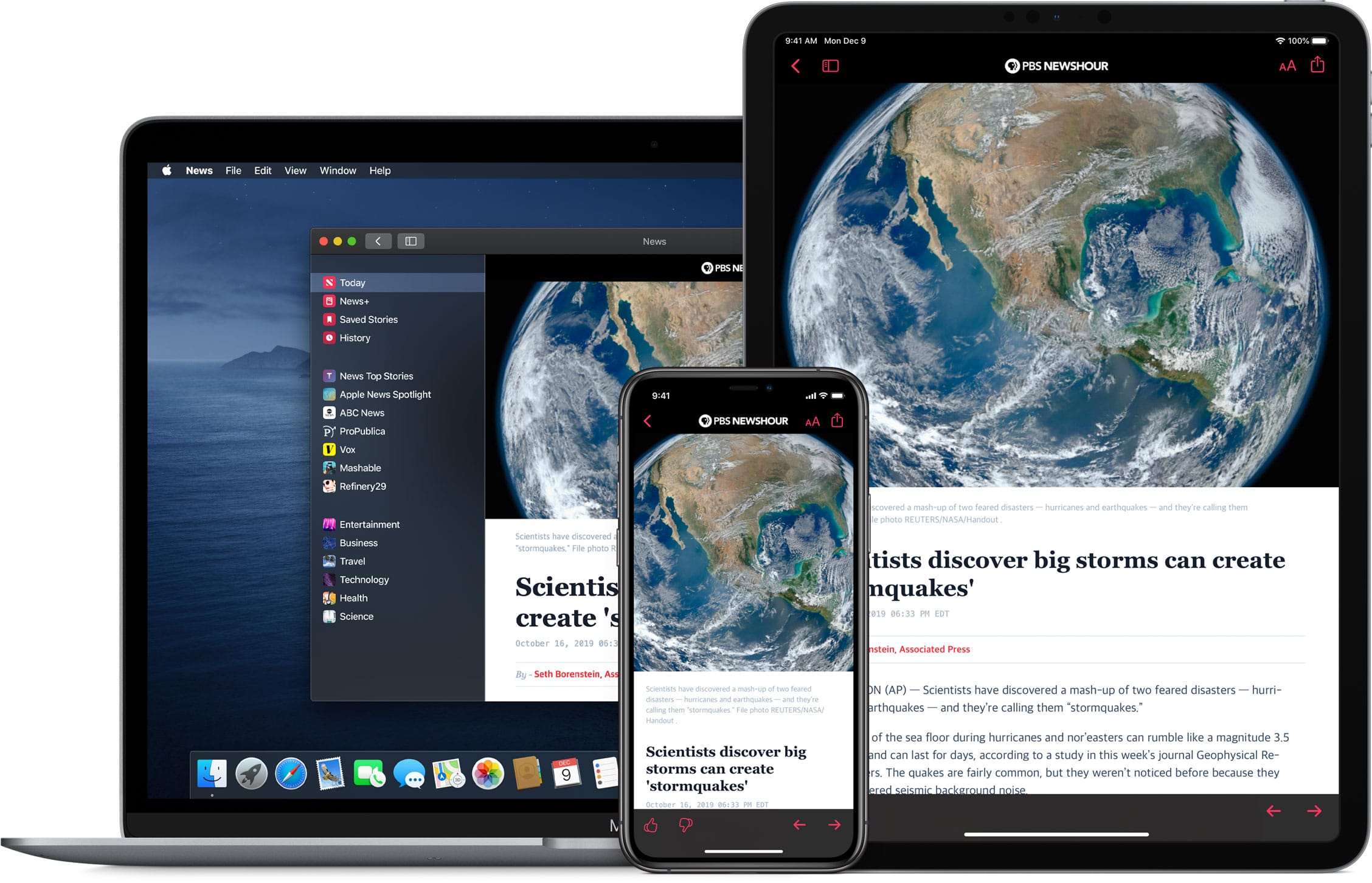 iphone news app for mac